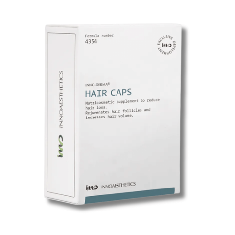 Харчова добавка проти випадіння волосся - Innoaesthetics Hair Caps 109998 фото