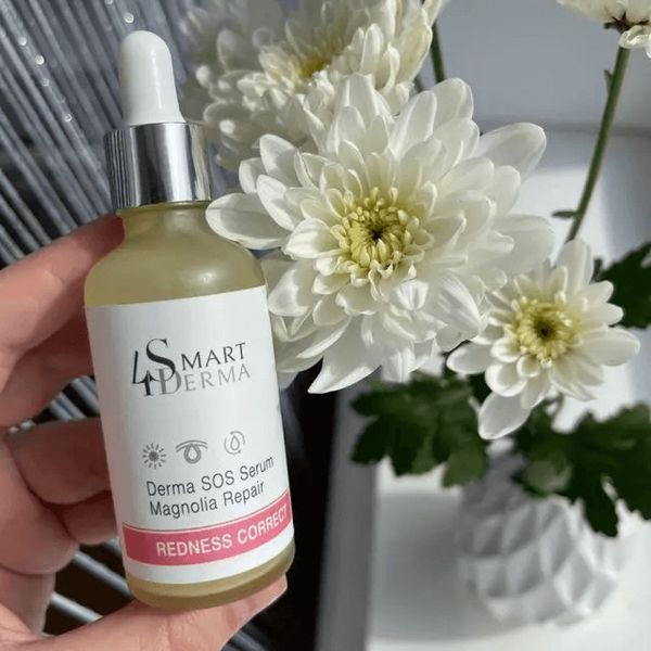 Інтенсивна СОС сироватка для чутливої ​​та куперозної шкіри - Smart4Derma Derma SOS Serum Magnoli 109186 фото