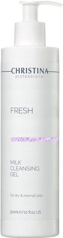 Молочний гель для сухої та нормальної шкіри Christina Fresh Milk Cleansing Gel, 300 ml 4996 фото