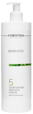 Заспокійливий масажний крем Christina Bio Phyto Comforting Massage Cream, 500 ml 133141 фото