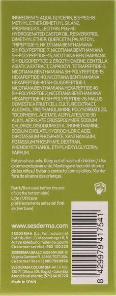 Сироватка, що заповнює зморшки Sesderma Factor G Liposomal Serum, 30 ml SS100487 фото