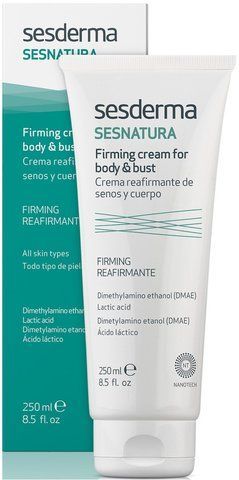 Підтягувальний крем для тіла та бюст Sesderma Sesnatura Bust Body Firming Cream, 250 ml SS12330 фото