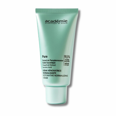 Відновлюючий нормалізуючий крем для обличчя - Academie Pure Restorative Normalizing Cream 107290 фото