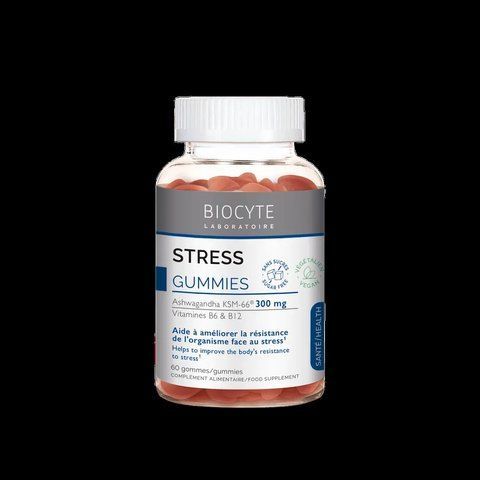 STRESS GUMMIES Biocyte кстракт ашваганди, вітаміни. Зменшення стресу 76654 фото