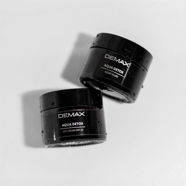 Детокс нічний аква флюїд - Demax Aqua Detox Night Fluid 103369 фото