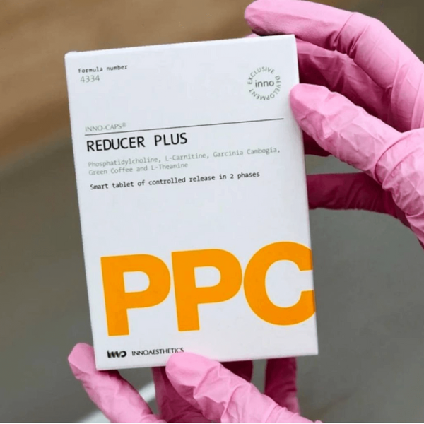 Харчова добавка для схуднення та зменшення жирових відкладень - Innoaesthetics Reducer Plus Caps 109991 фото