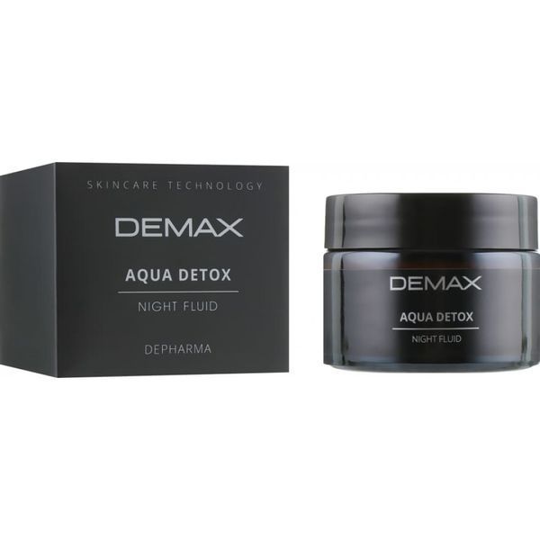 Детокс нічний аква флюїд - Demax Aqua Detox Night Fluid 103369 фото