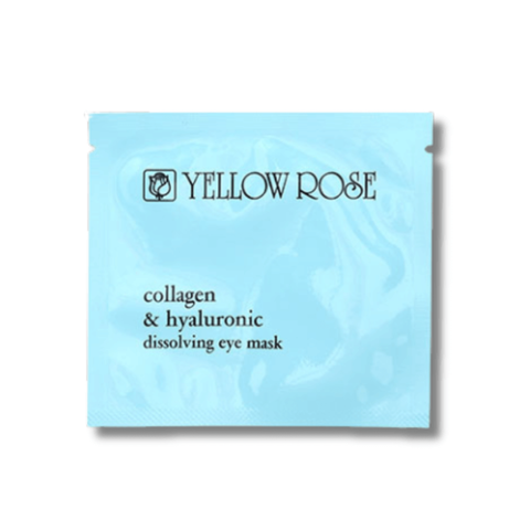 Маска для очей - Yellow Rose Collagen Hyaluronic Dissolving Eye Mask 112323 фото