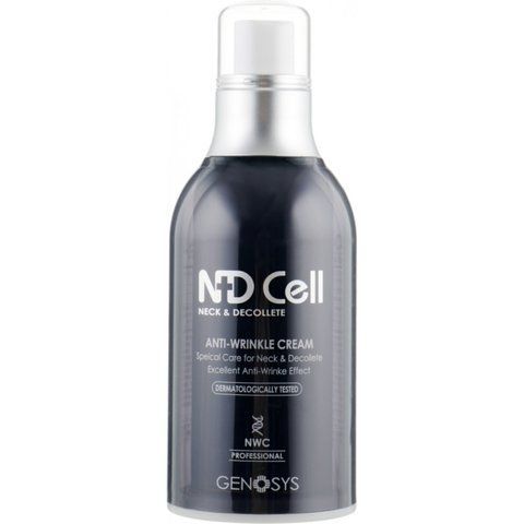 Крем проти зморшок для області шиї та декольте - Genosys ND Cell Anti-Wrinkle Cream (NWC) 5647 фото