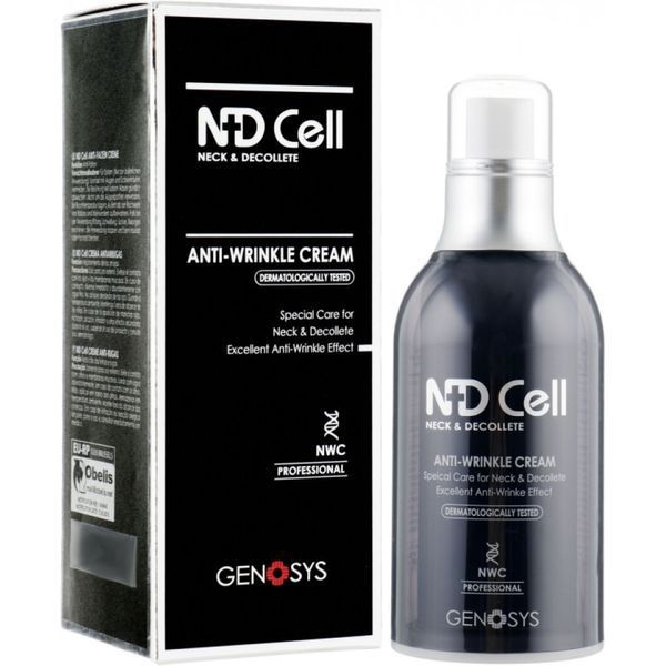 Крем проти зморшок для області шиї та декольте - Genosys ND Cell Anti-Wrinkle Cream (NWC) 5647 фото