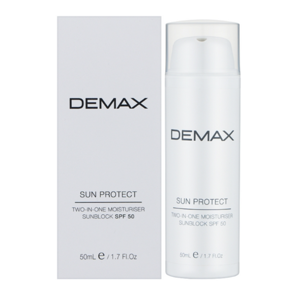 Захисний санблок SPF 50 - Demax Sun Protect Two-In-One 103466 фото