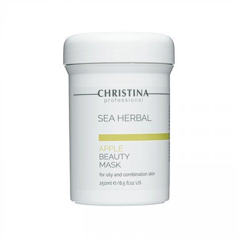 Яблочная маска для жирной и комбинированной кожи Christina Sea Herbal Beauty Mask Green Apple SS5017_1 фото