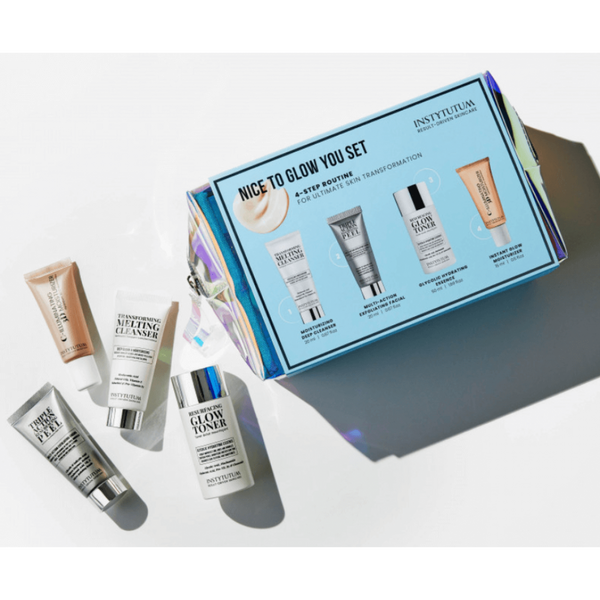 Набір мініатюр для приголомшливого сяйва шкіри - Instytutum Nice To Glow You Set 103883 фото