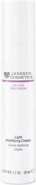 Легкий матирующий крем Janssen Cosmeceutical Light Mattifying Cream, 50 ml 137640 фото