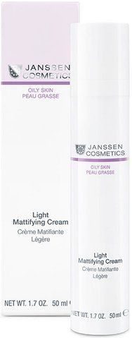 Легкий матирующий крем Janssen Cosmeceutical Light Mattifying Cream, 50 ml 137640 фото