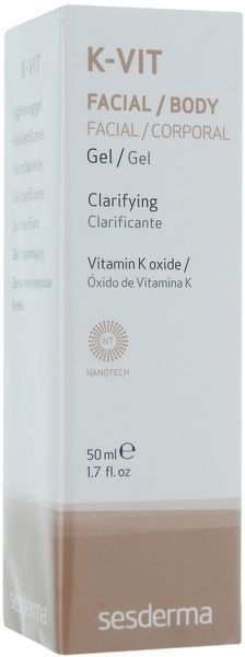 Очищающий гель Sesderma K-Vit Clarifying Gel, 50 ml SS102310 фото