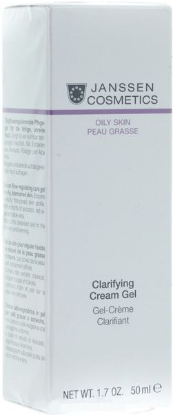 Себорегулирующий крем-гель Janssen Cosmeceutical Oily Skin Clarifying Cream Gel, 50 ml 66149 фото