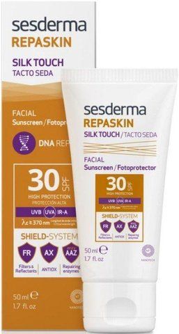 Сонцезахисний крем для обличчя Шовковий дотик SPF30+ Sesderma Repaskin Silk Touch, 50 ml SS112703 фото