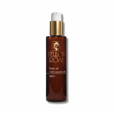 Масажна олія з східними спеціями - Yellow Rose Body Massage Oil with spicy 102281 фото