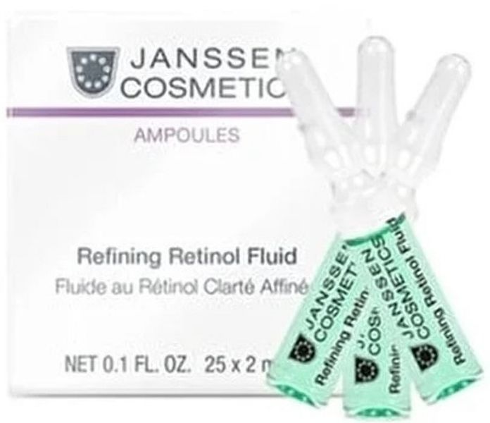 Интенсивно восстанавливающий флюид с ретинолом Janssen Cosmeceutical Refining Retinol Fluid, 25x2 m 137629 фото