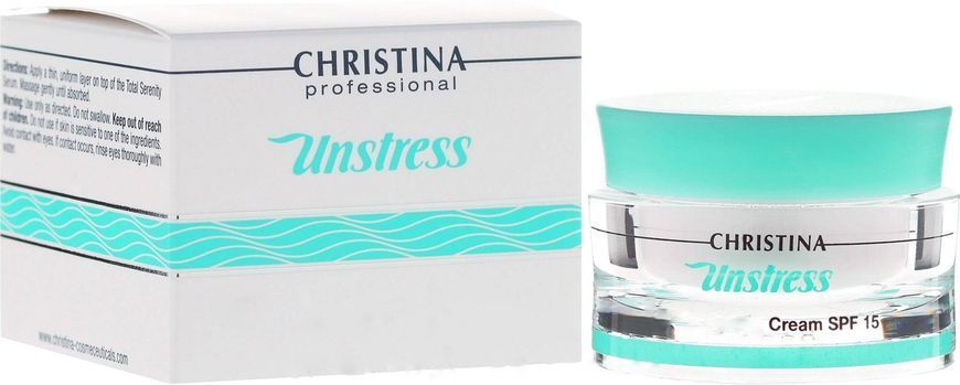Дневной крем с пробиотическим действием SPF15 Christina Unstress Probiotic Day Cream SPF15, 50 ml 4923 фото