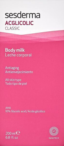 Молочко для тіла Sesderma Acglicolic Classic Body Milk, 200 ml SS084019 фото