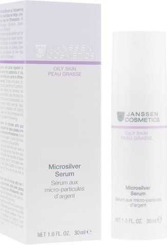 Сироватка з антибактеріальною дією Janssen Cosmeceutical Microsilver Serum, 30 ml SS111555 фото