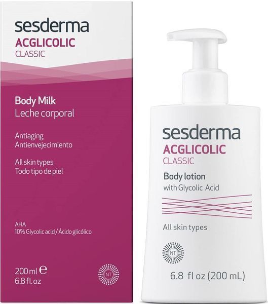 Молочко для тіла Sesderma Acglicolic Classic Body Milk, 200 ml SS084019 фото