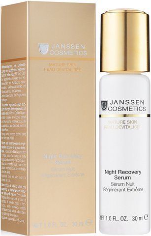 Сироватка нічна, що відновлює Janssen Cosmeceutical Mature Skin Night Recovery Serum, 30 ml 109002 фото