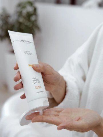 Матовий крем для тіла Christina Forever Young Silky Matte Cream, 250 ml 4807 фото