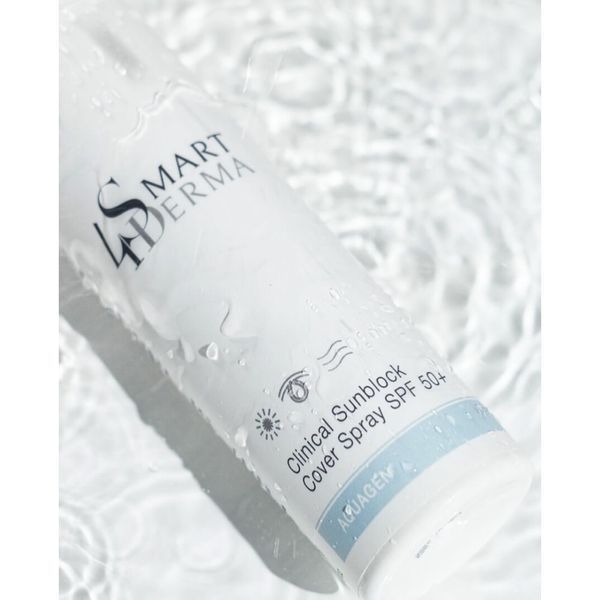 Сонцезахисний регенерувальний спрей для тіла та обличчя SPF 50 - Smart4Derma Aquagen Clinical Sun 108953 фото