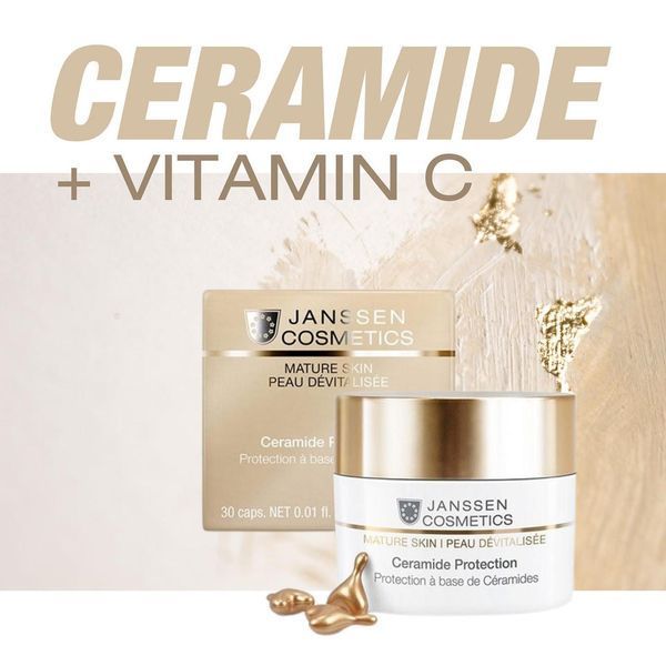 Капсули з церамідами Janssen Cosmeceutical Mature Skin Ceramide Protection Capsules, 30 шт 138292 фото