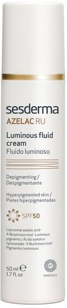 Флюид для сияния кожи Sesderma Azelac Ru Depigmenting Luminous Fluid Cream SPF50, 50 ml SS135996 фото