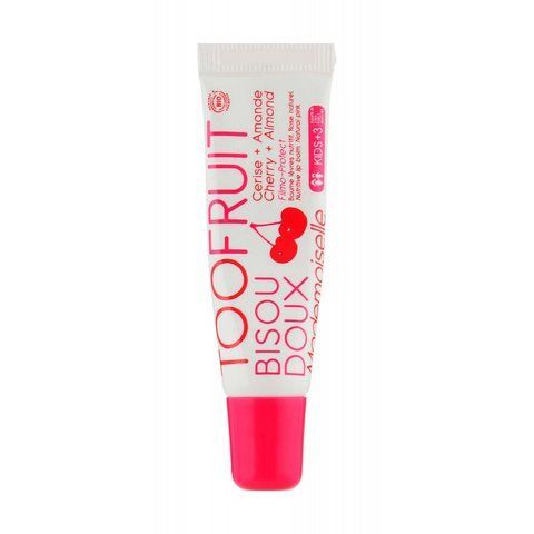 Бальзам для губ Солодкий поцілунок Вишня та мигдаль - TOOFRUIT Bisou Doux Mademoiselle Lip Balm 1943 фото