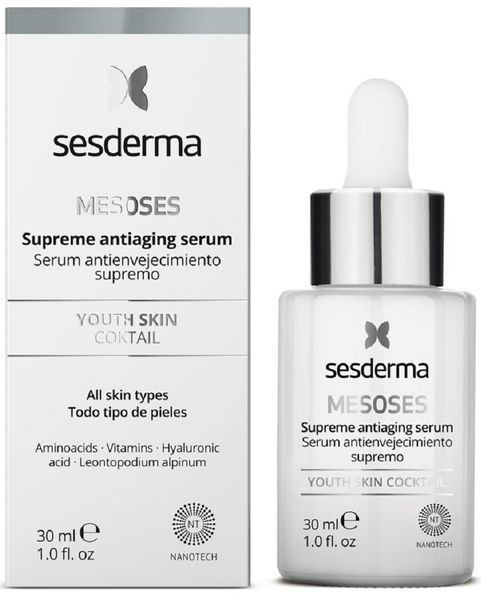Інтенсивна антивікова сироватка Sesderma Mesoses Antiaging Supreme Serum, 30 ml SS136229 фото