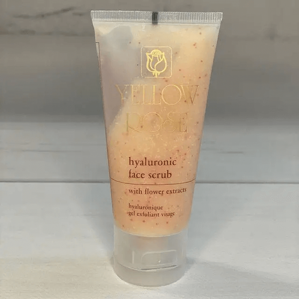 Скраб з гіалуроновою кислотою і квітковими екстрактами - Yellow Rose Hyaluronic Face Scrub 102152 фото