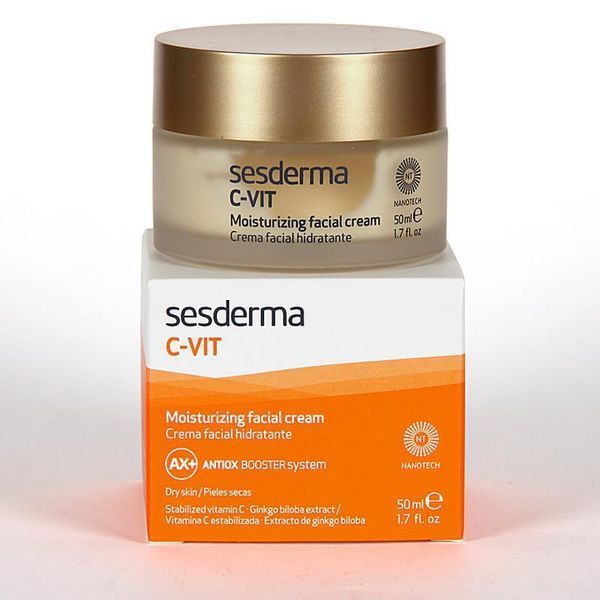 Зволожуючий крем проти зморшок Sesderma C-Vit Moisturizing Face Cream, 50 ml SS12267 фото