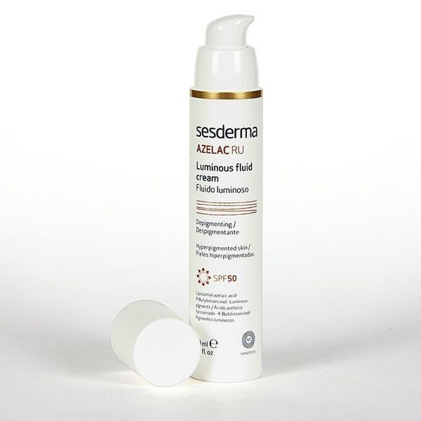 Флюид для сияния кожи Sesderma Azelac Ru Depigmenting Luminous Fluid Cream SPF50, 50 ml SS135996 фото