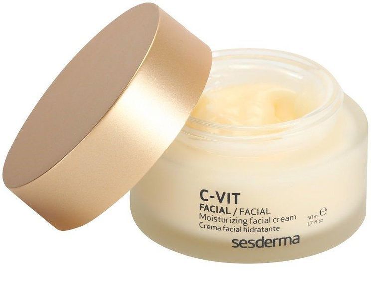 Зволожуючий крем проти зморшок Sesderma C-Vit Moisturizing Face Cream, 50 ml SS12267 фото