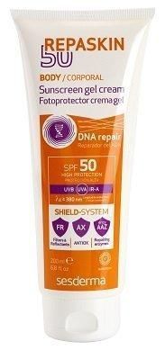 Сонцезахисний крем-гель для тіла SPF30/SPF50 Sesderma Repaskin Body Sunscreen gel crem, 200 ml SS051029 фото