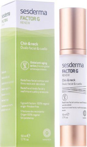 Омолоджуючий крем для овалу обличчя та шиї Sesderma Factor G Oval, 50 ml SS107584 фото