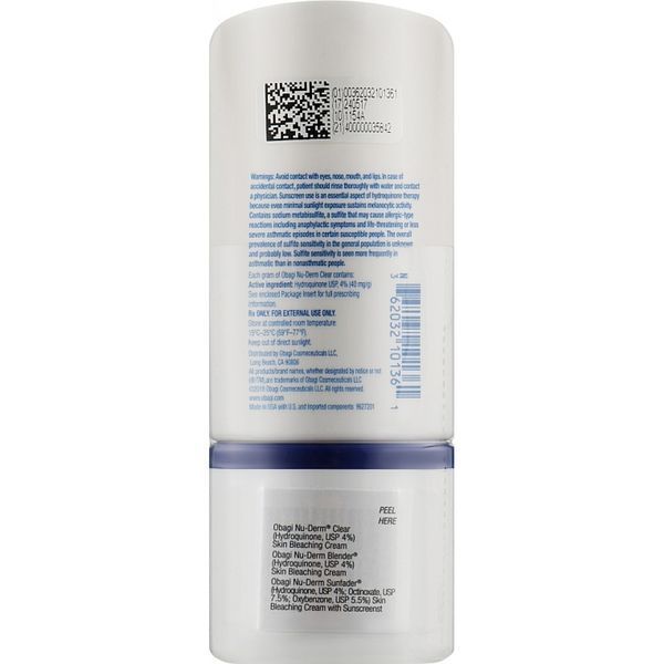 Універсальний відбілюючий крем з вмістом арбутину 7% - Obagi Nu-Derm Clear Skin FX 4865 фото