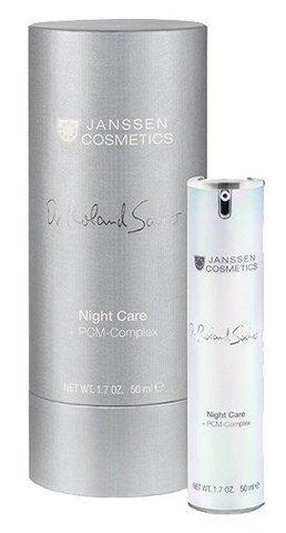 Нічний крем розкішний Janssen Cosmeceutical Night Care + PCM-Complex, 50 ml SS5590 фото