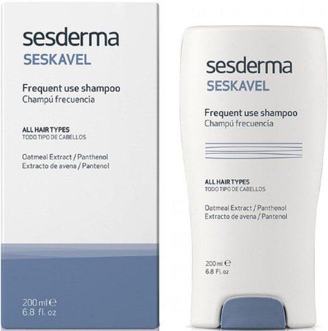 Шампунь для частого использования Sesderma Seskavel Frequent Use Shampoo, 200 ml SS12348 фото