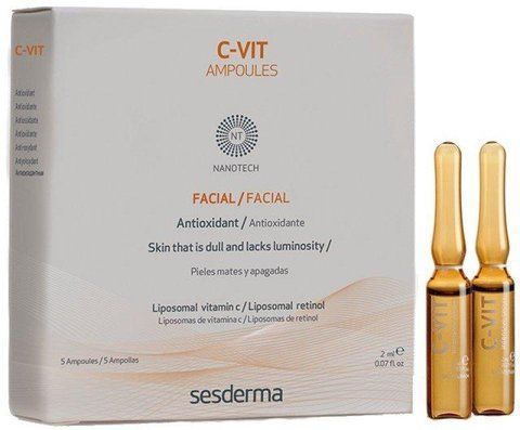 Ампули з вітаміном C Sesderma Nanotech C-VIT Ampoules, 5x2 ml SS084072 фото