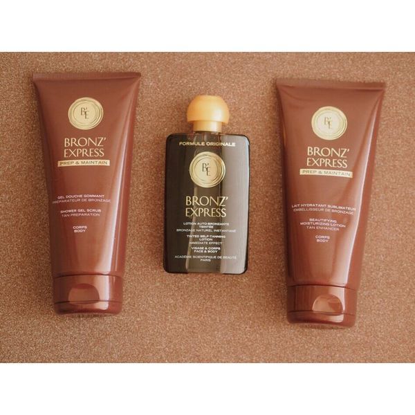 Гель-скраб для тіла - Academie Bronze Express Shower Gel Scrub 100523 фото