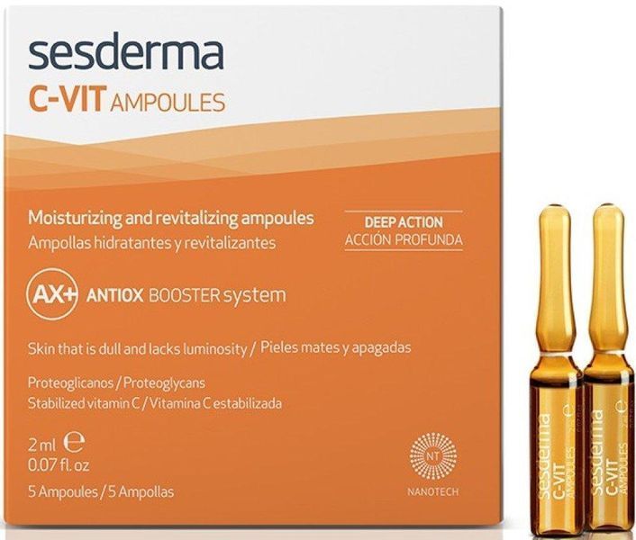 Ампули з вітаміном C Sesderma Nanotech C-VIT Ampoules, 5x2 ml SS084072 фото