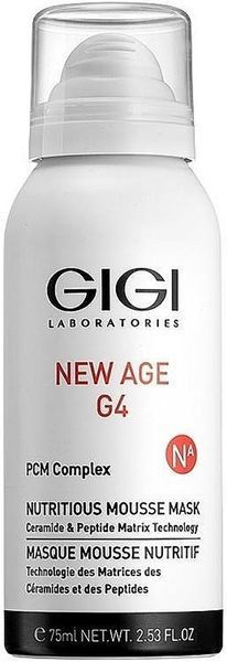 Питательная маска-мусс Gigi New Age G4 Nutritious Mousse Mask, 75 ml 137866 фото
