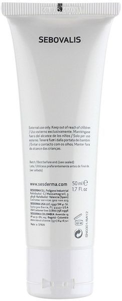 Гель для обличчя Sesderma Sebovalis Face Gel, 50 ml SS12293 фото