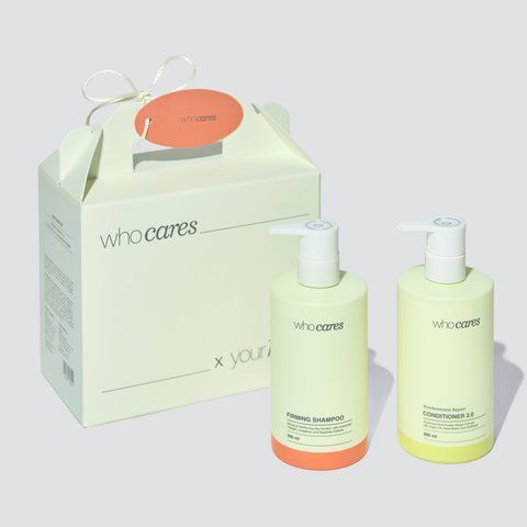Набір засобів для волосся whocares Hair Care Set Firming Shampoo x Conditioner 2.0 65н457458 фото